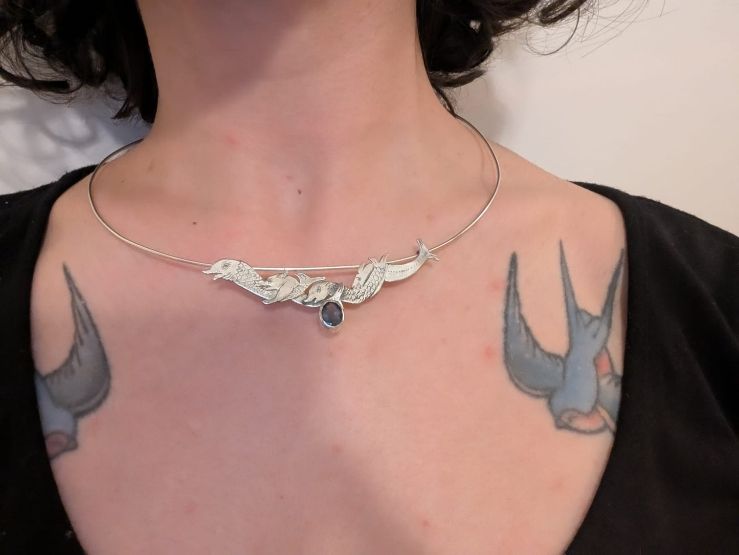 Girocollo con le creature della cripta della Basilica di San Michele Maggiore di Pavia